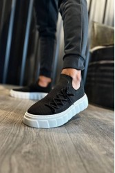 Erkek Sneaker - Siyah Beyaz - 1025
