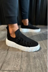 Erkek Sneaker - Siyah Beyaz - 1025