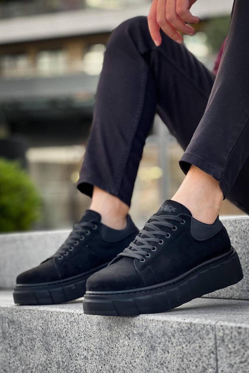 Erkek Sneaker - Siyah Süet - 144