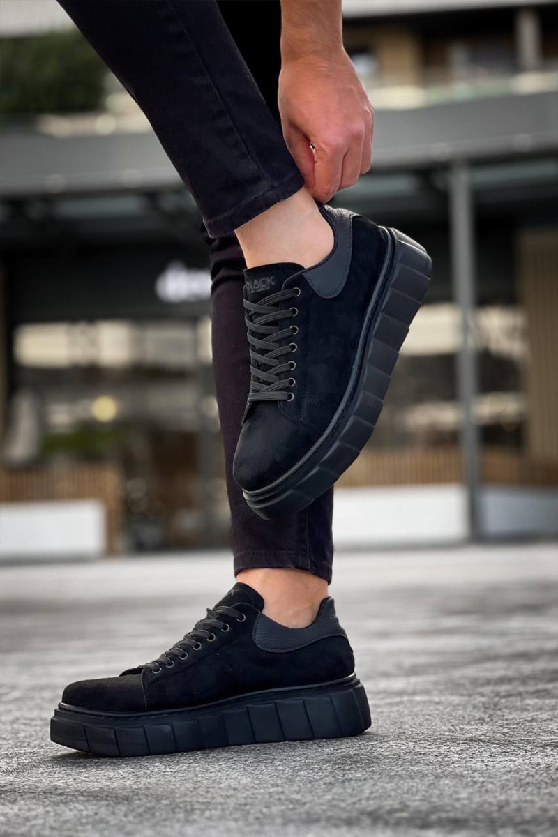 Erkek Sneaker - Siyah Süet - 144