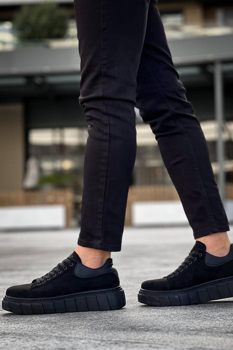 Erkek Sneaker - Siyah Süet - 144