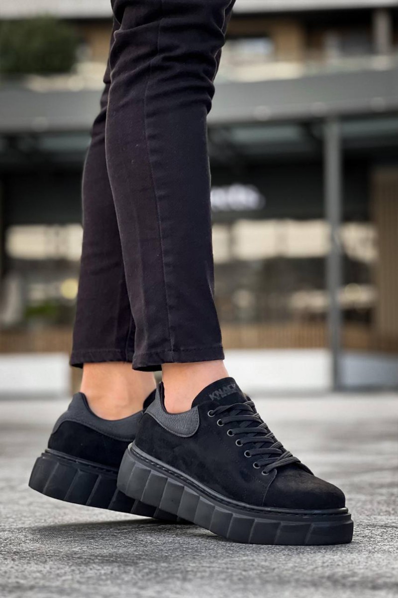 Erkek Sneaker - Siyah Süet - 144