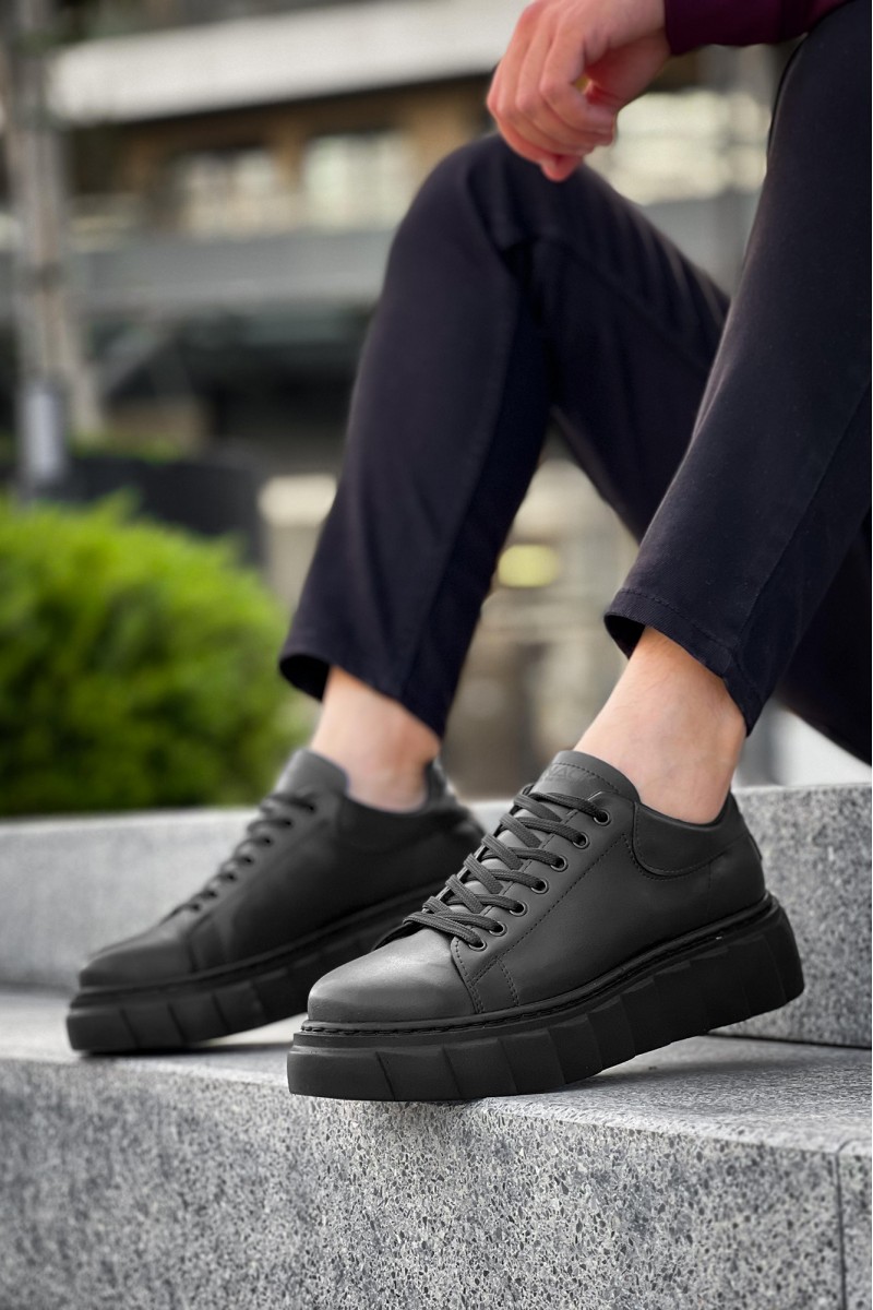 Erkek Sneaker - Siyah - 144 
