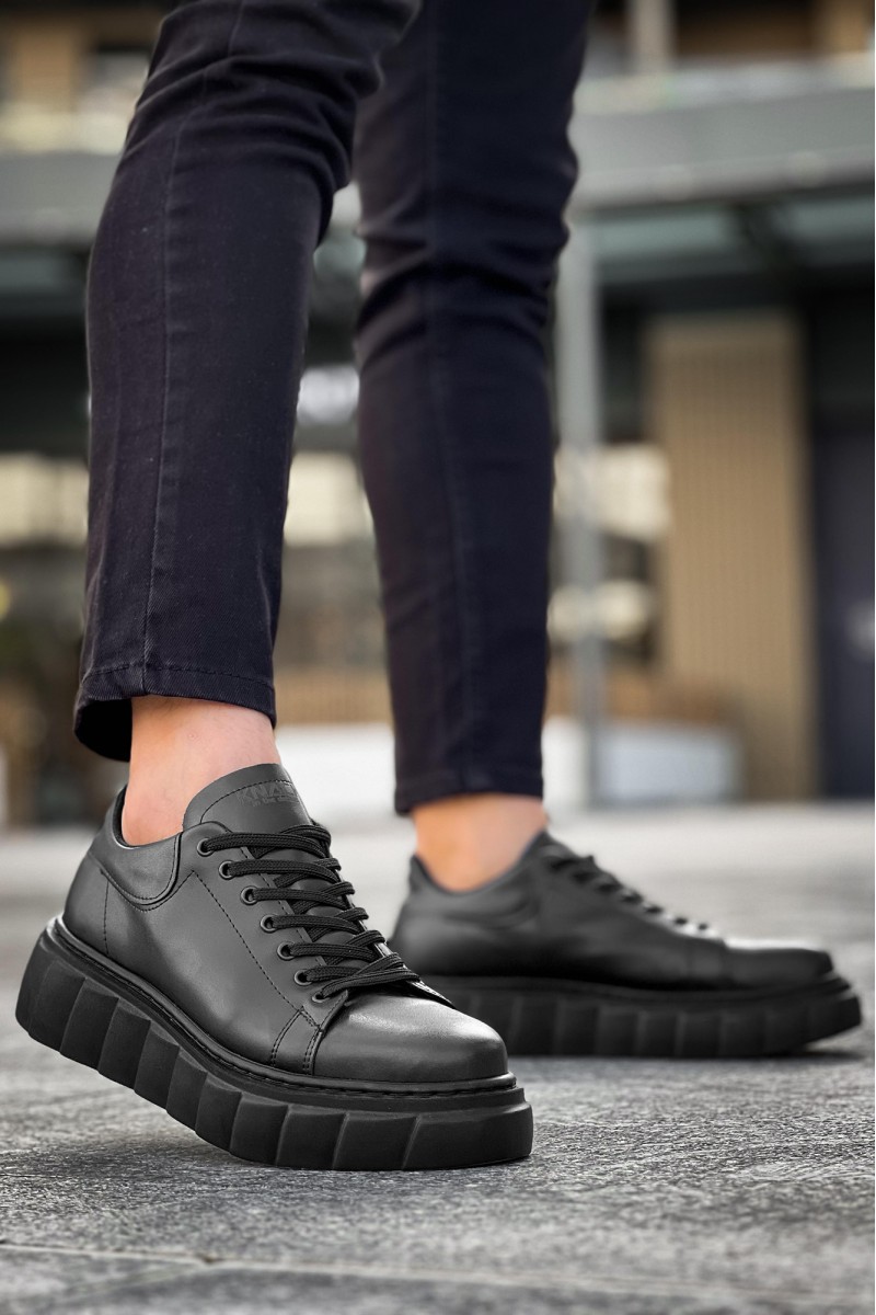 Erkek Sneaker - Siyah - 144