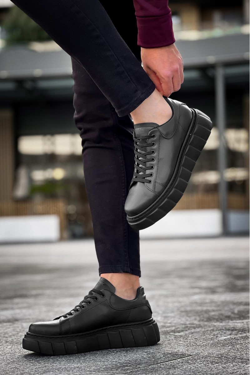 Erkek Sneaker - Siyah - 144