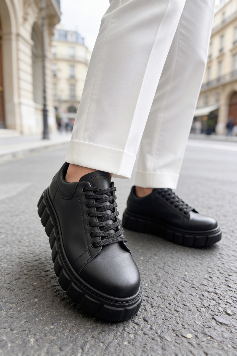 Mens Sneakers - Black - 144