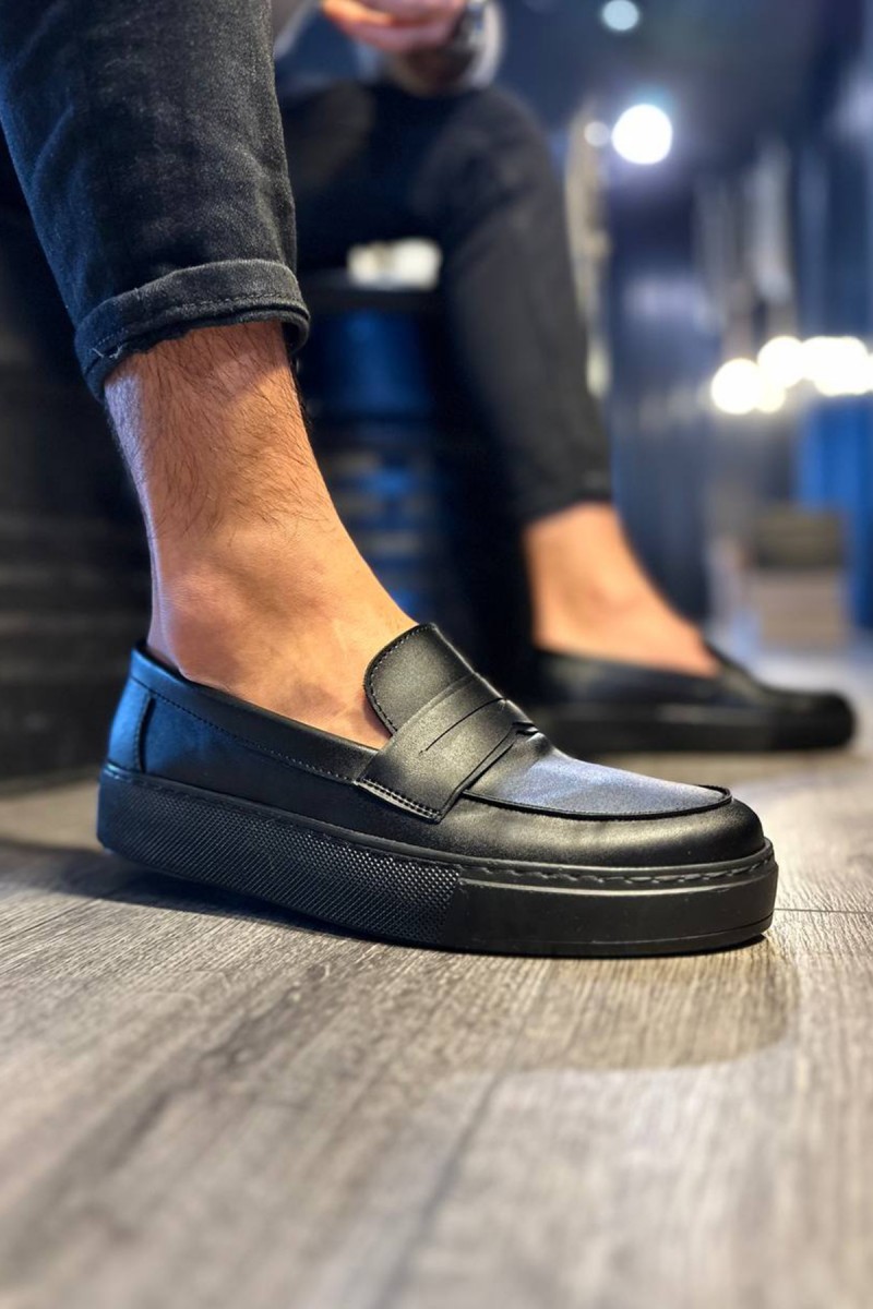 Erkek Mokasen - Siyah - 400