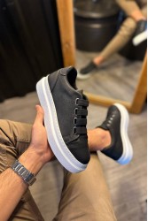 Erkek Sneaker - Siyah Beyaz - 521