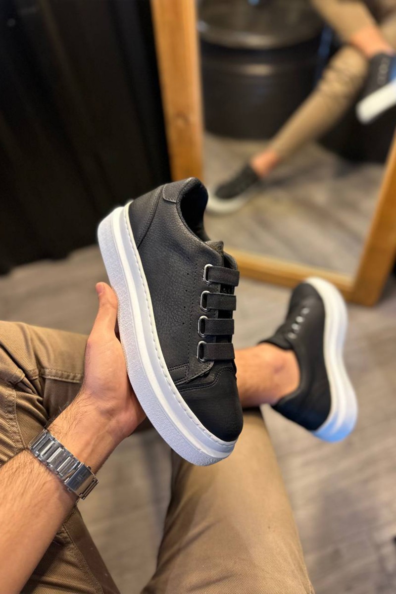 Erkek Sneaker - Siyah Beyaz - 521