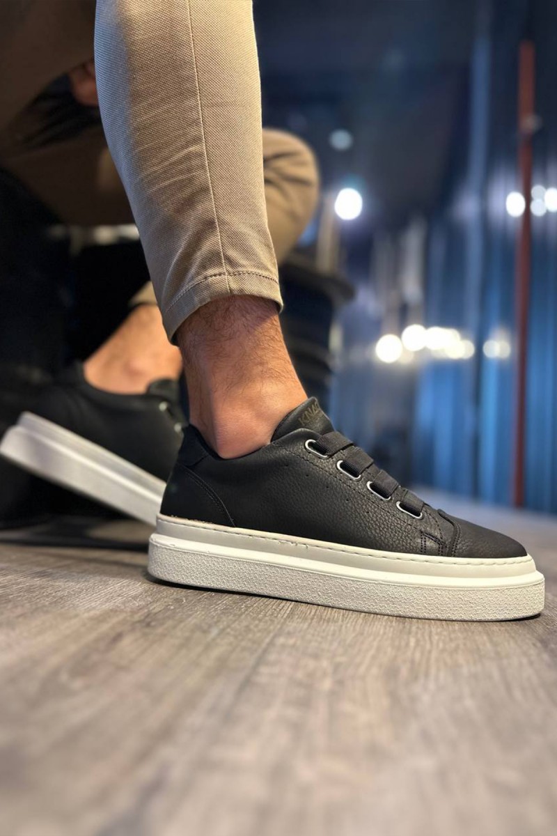 Erkek Sneaker - Siyah Beyaz - 521