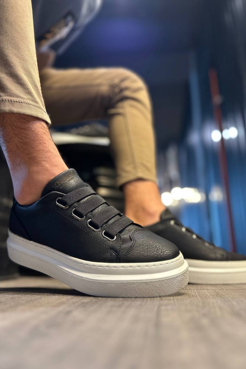 Erkek Sneaker - Siyah Beyaz - 521