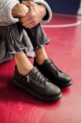 Erkek Sneaker - Siyah - 555