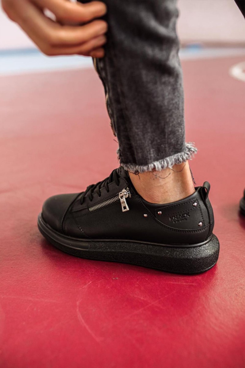 Erkek Sneaker - Siyah - 555