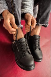 Erkek Sneaker - Siyah - 555