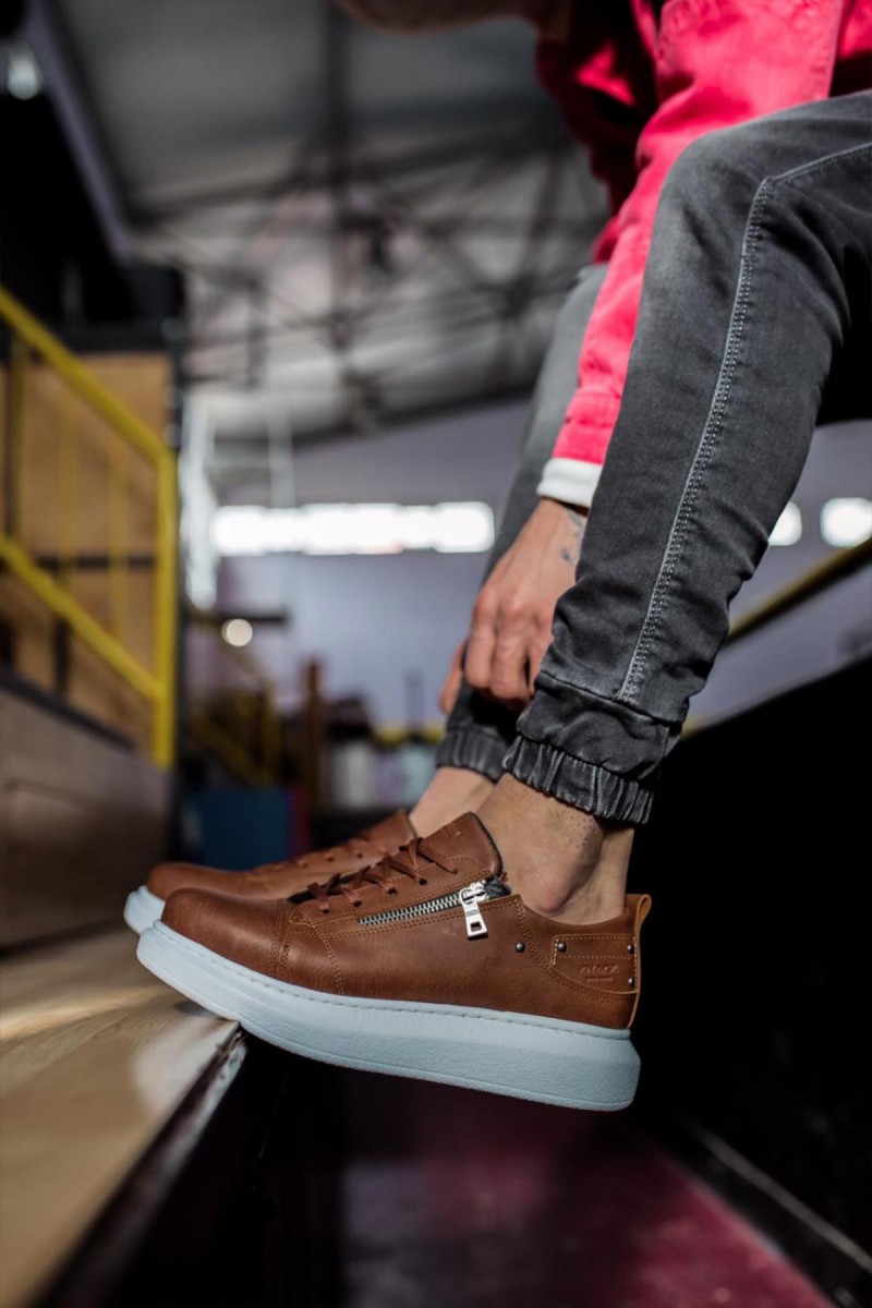 Erkek Sneaker - Taba - 555