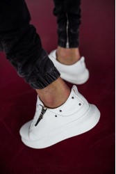 Erkek Sneaker - Beyaz - 555