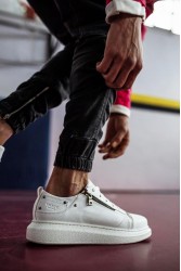 Erkek Sneaker - Beyaz - 555