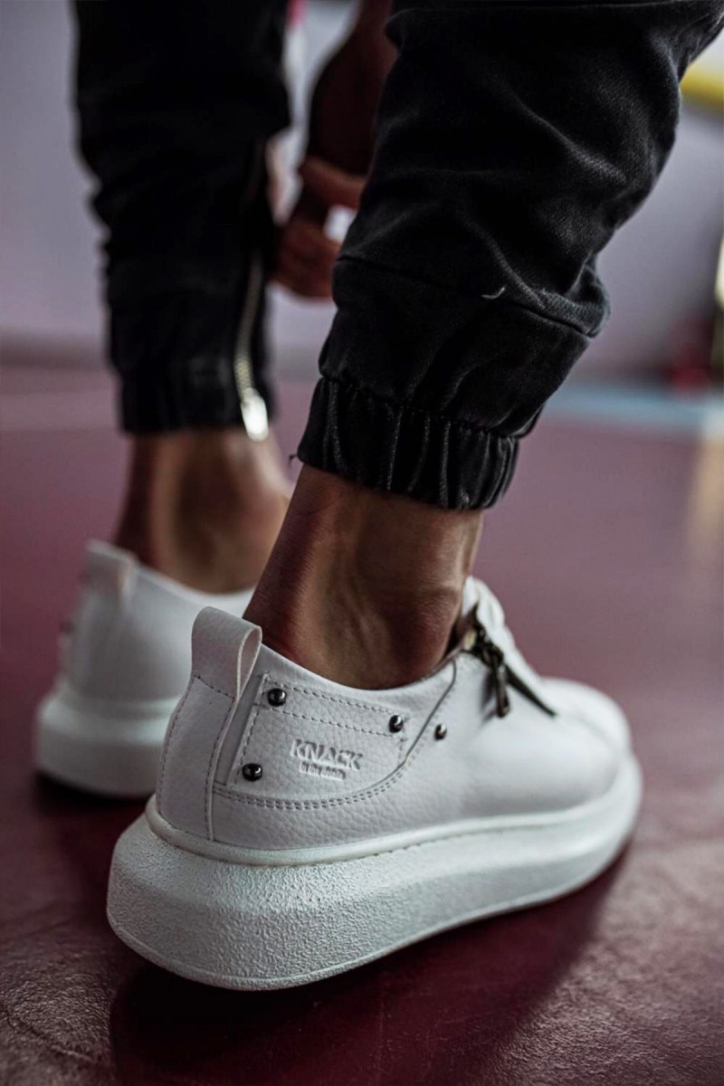 Erkek Sneaker - Beyaz - 555