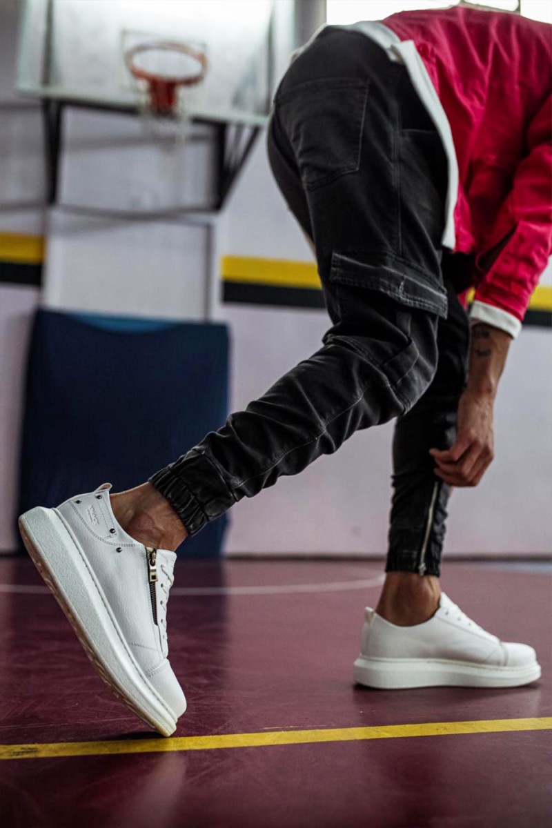 Erkek Sneaker - Beyaz - 555
