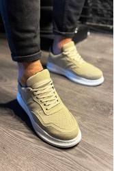 Erkek Sneaker - Bej Süet - 707