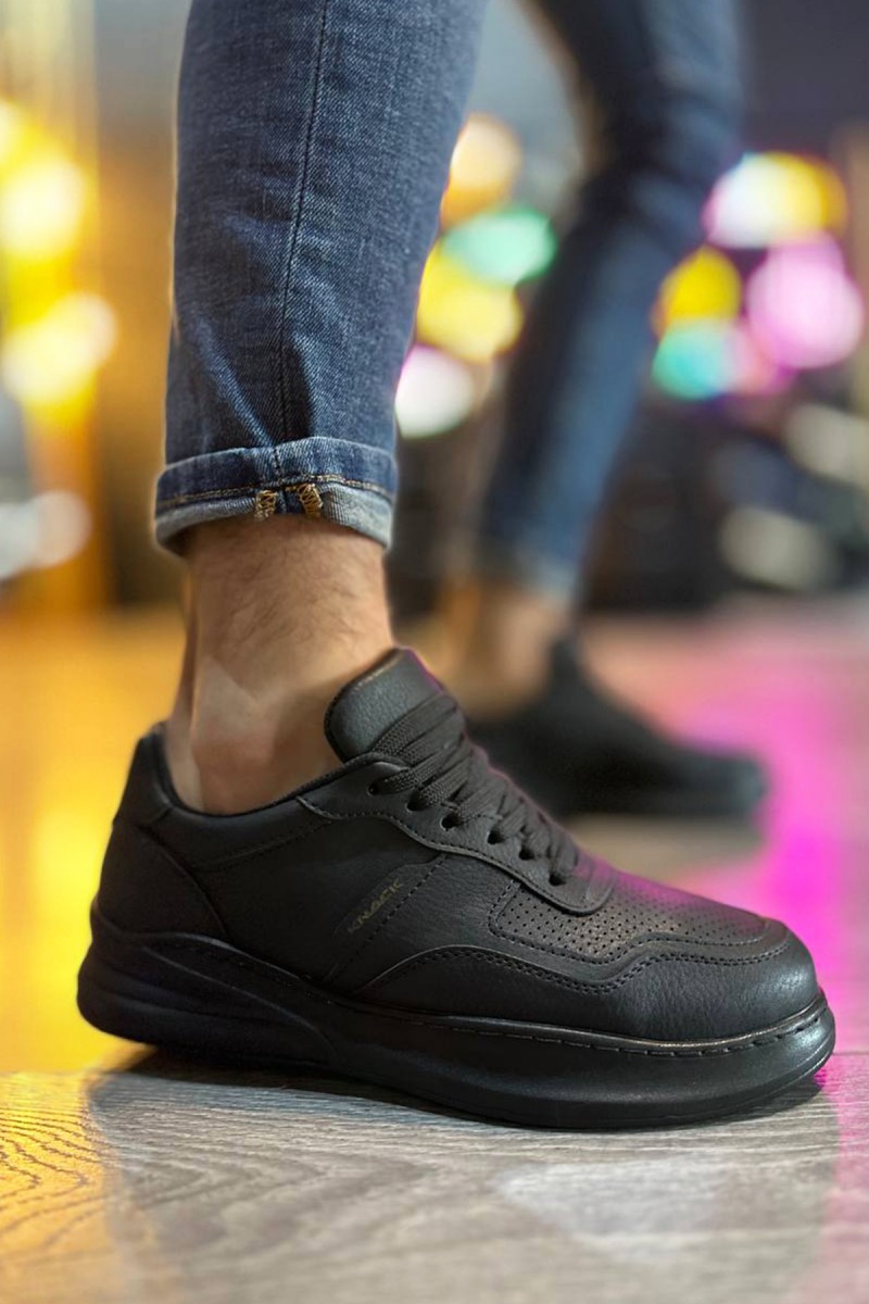 Erkek Sneaker - Siyah - 707