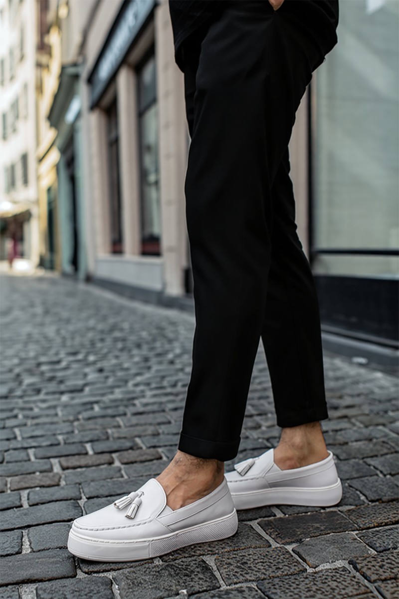 Erkek Sneaker - Beyaz - 717