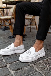 Erkek Sneaker - Beyaz - 717
