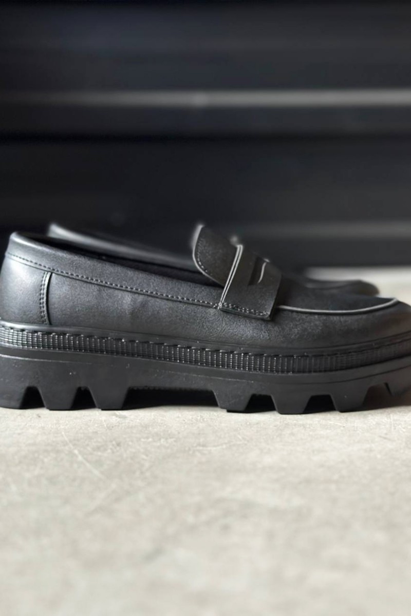 Erkek Makosen - Siyah - 779