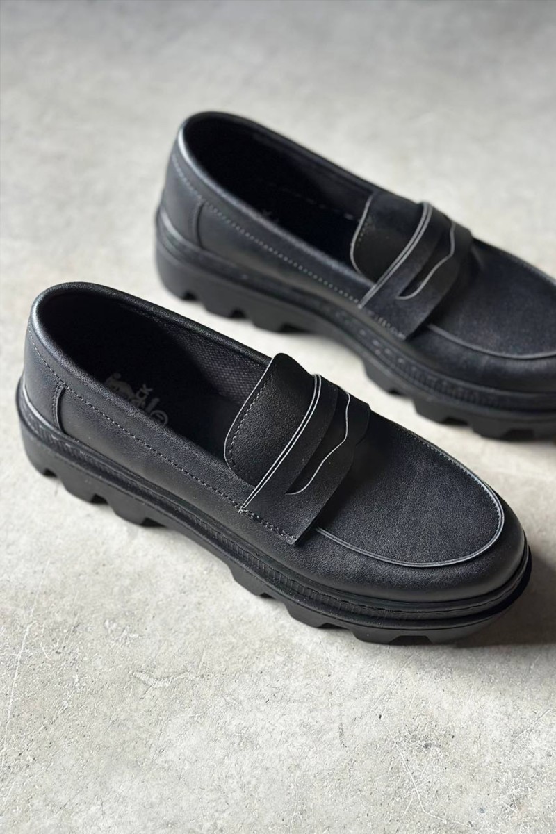 Erkek Makosen - Siyah - 779