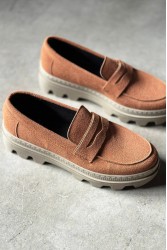 Erkek Makosen - Taba Süet - 779