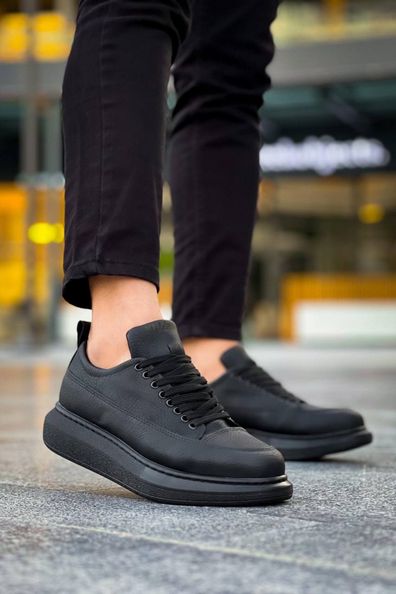 Erkek Sneaker - Siyah - 814