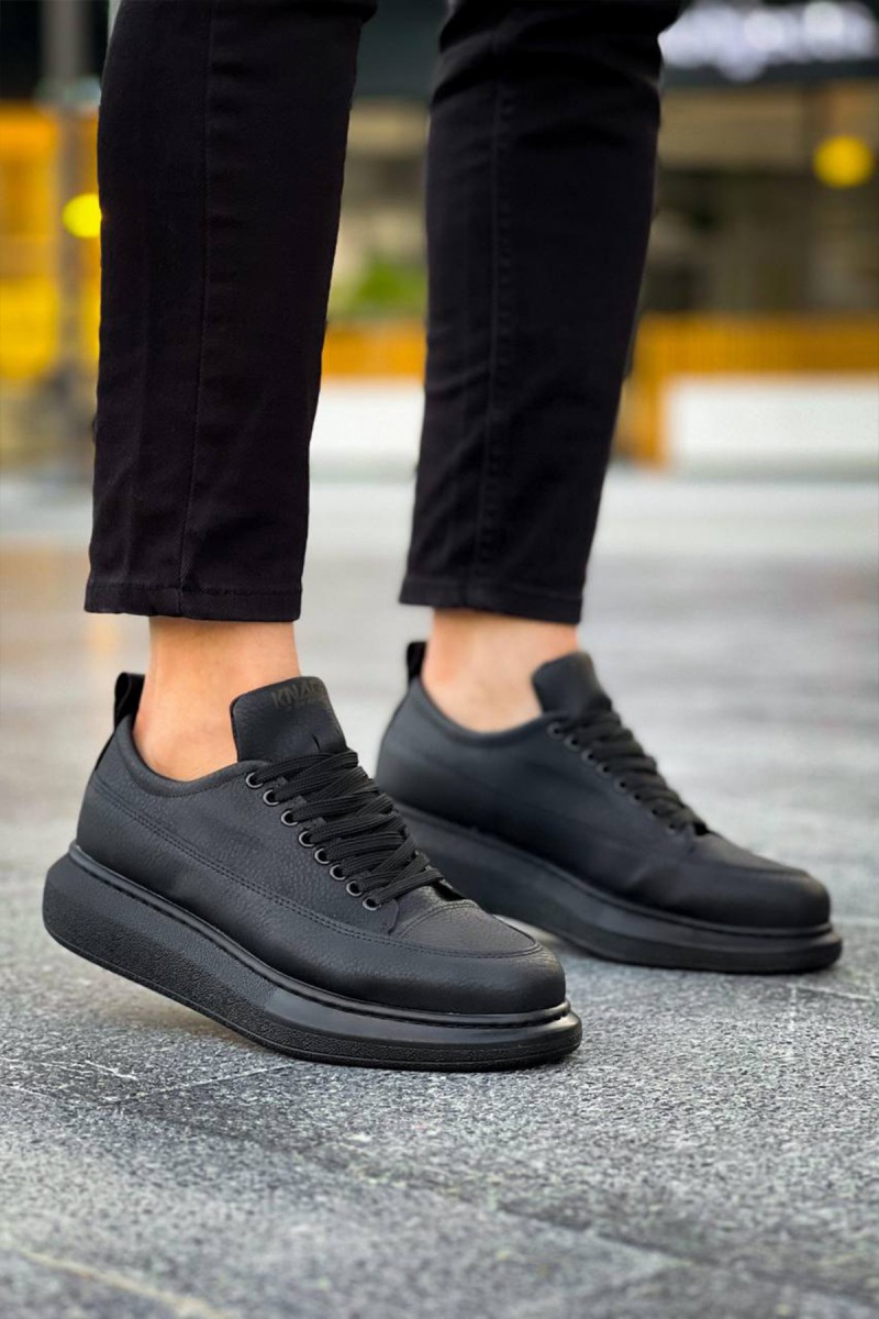 Erkek Sneaker - Siyah - 814