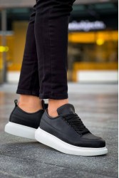 Erkek Sneaker - Siyah Beyaz - 814