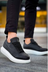 Erkek Sneaker - Siyah Beyaz - 814