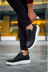 Erkek Sneaker - Siyah Beyaz - 814