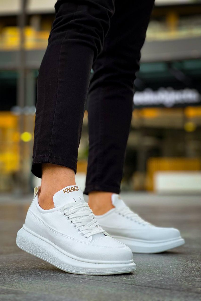 Erkek Sneaker - Beyaz - 814