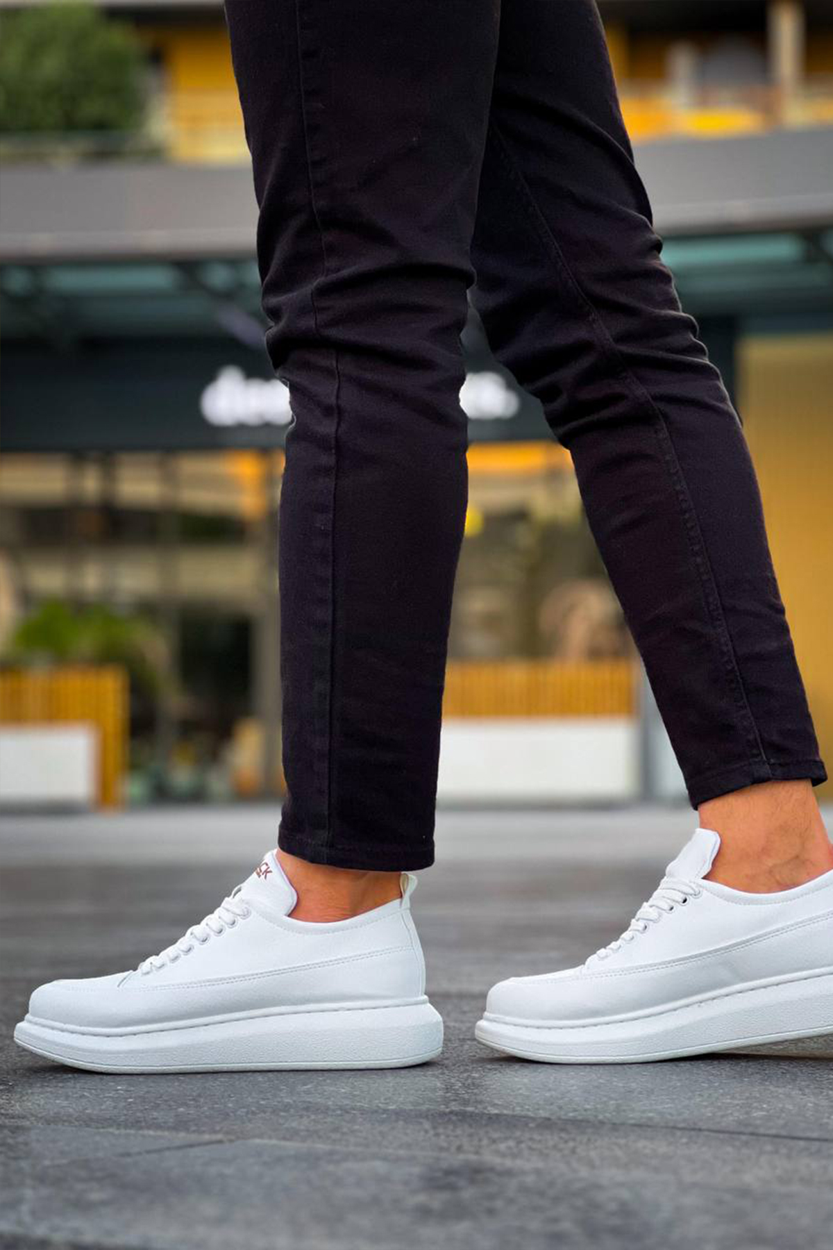 Erkek Sneaker - Beyaz - 814