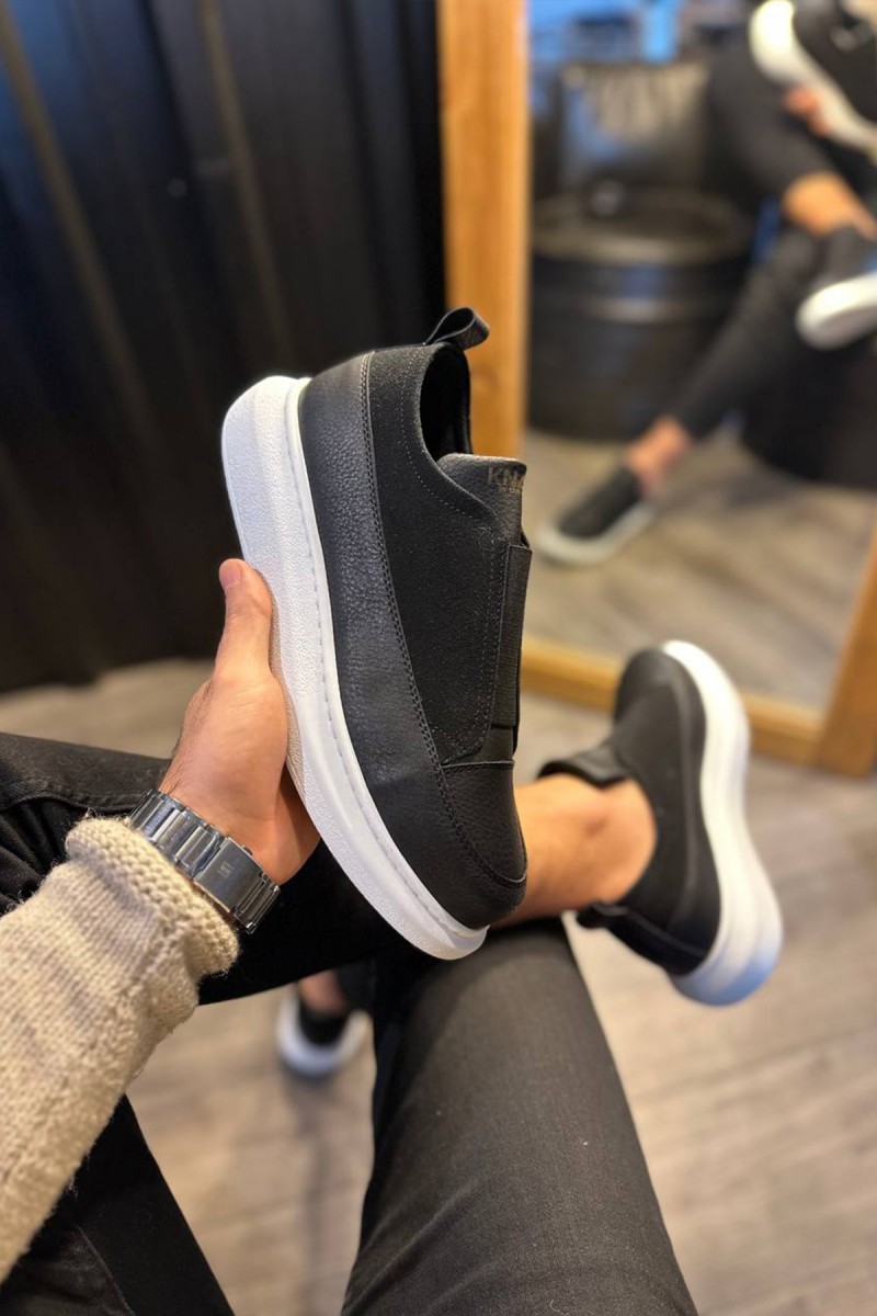 Erkek Sneaker - Siyah Beyaz - 911