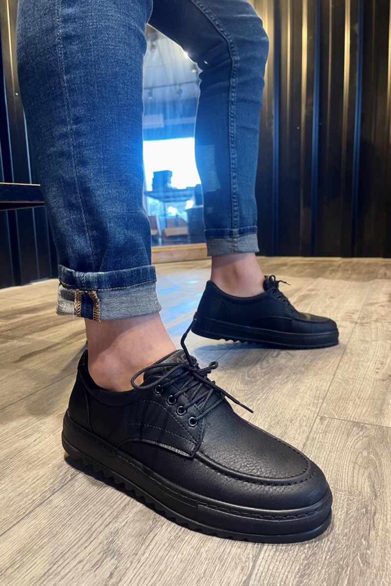 Erkek Günlük Ayakkabı - Siyah - T12