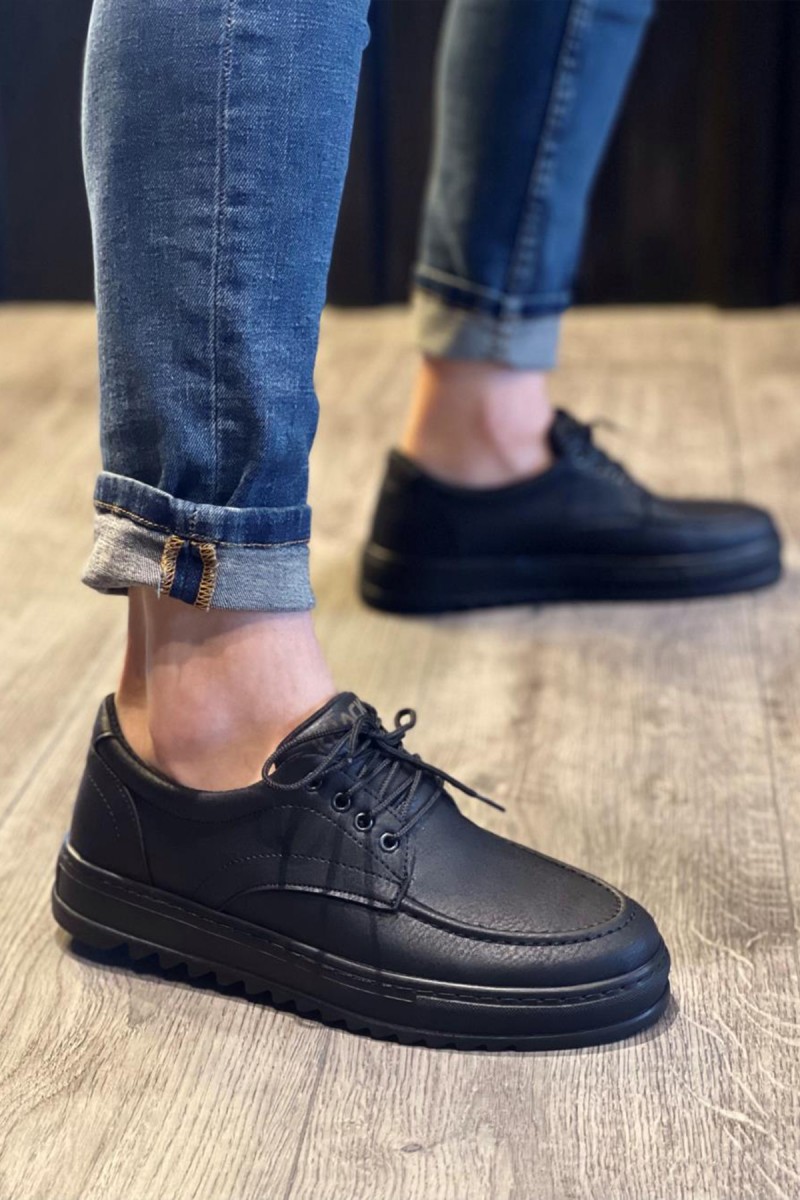 Erkek Günlük Ayakkabı - Siyah - T12