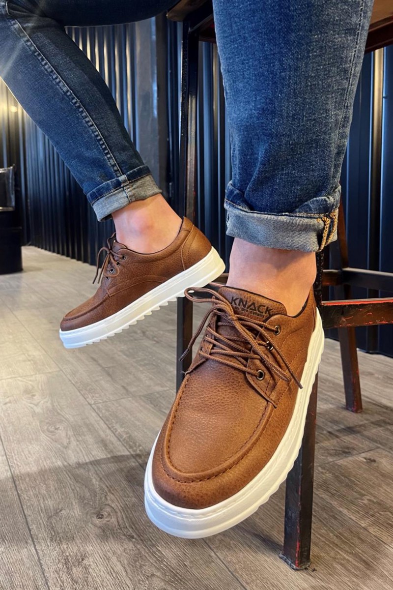 Erkek Günlük Ayakkabı - Taba - T12