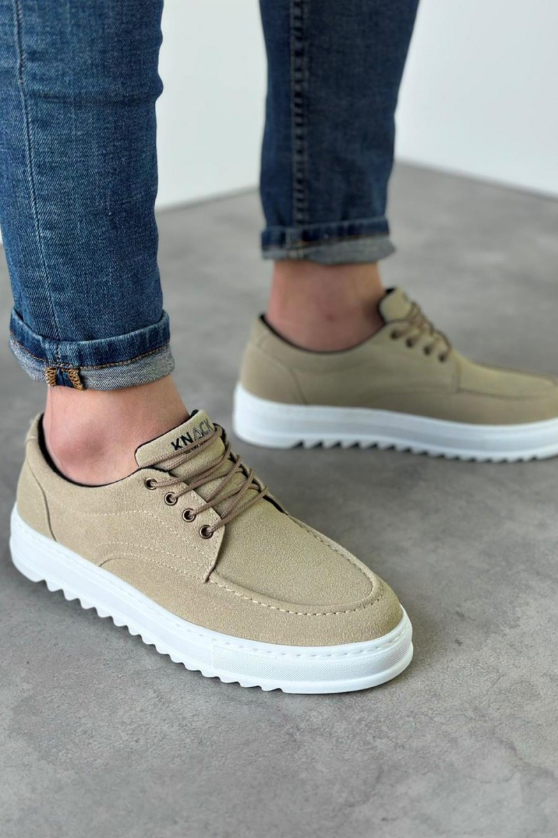 Erkek Günlük Ayakkabı - Bej - T12