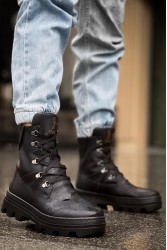 Erkek Bot - Siyah - 14