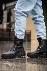 Erkek Bot - Siyah - 14