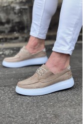 Erkek Günlük Ayakkabı - Bej - 508