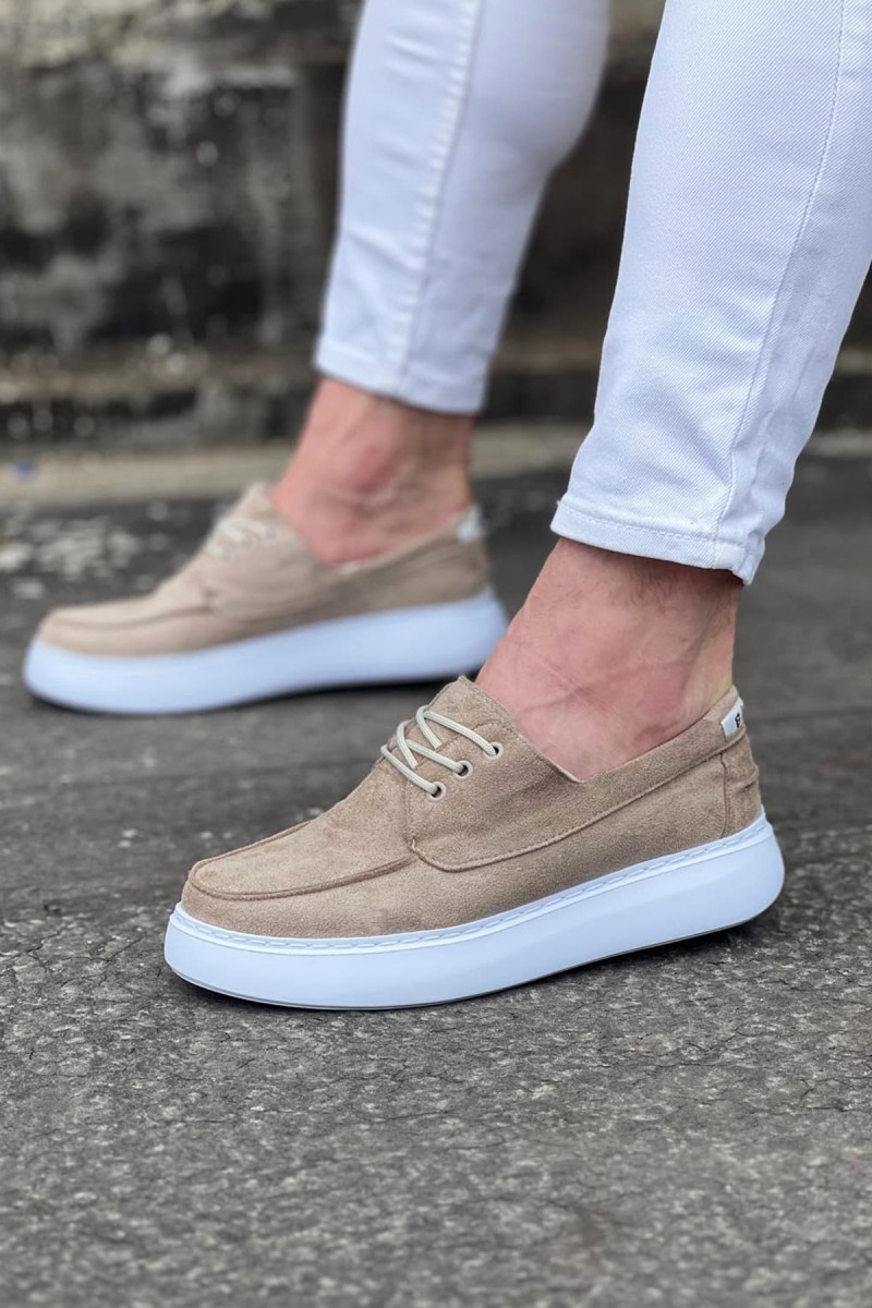 Erkek Günlük Ayakkabı - Bej - 508