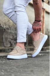 Erkek Günlük Ayakkabı - Bej - 508