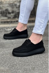 Erkek Günlük Ayakkabı - Siyah Süet - 508