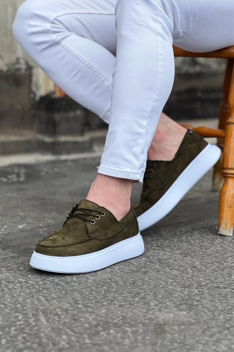 Erkek Günlük Ayakkabı - Haki - 508