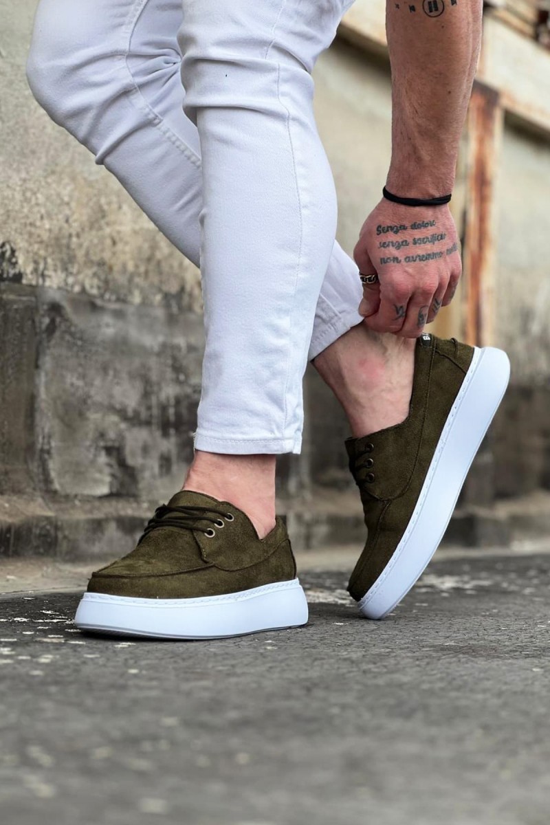 Erkek Günlük Ayakkabı - Haki - 508